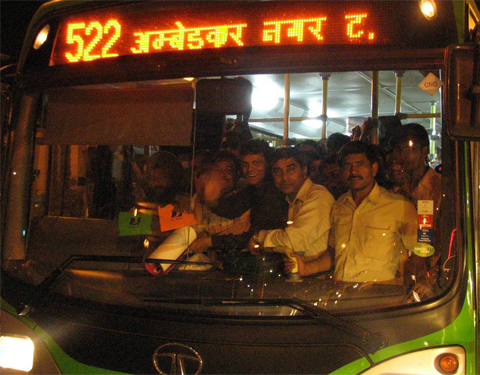 green bus delhi