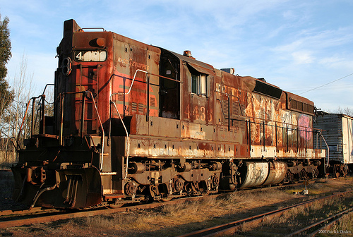 Abandoned Railroad Cars