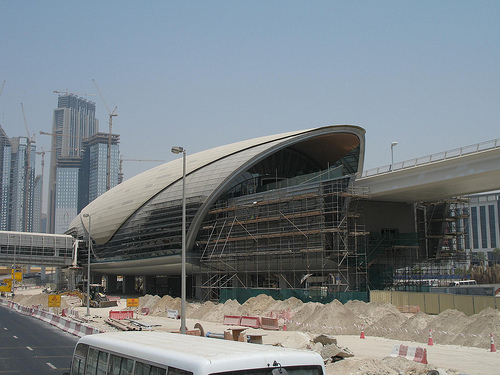 Dubai+metro+station+images