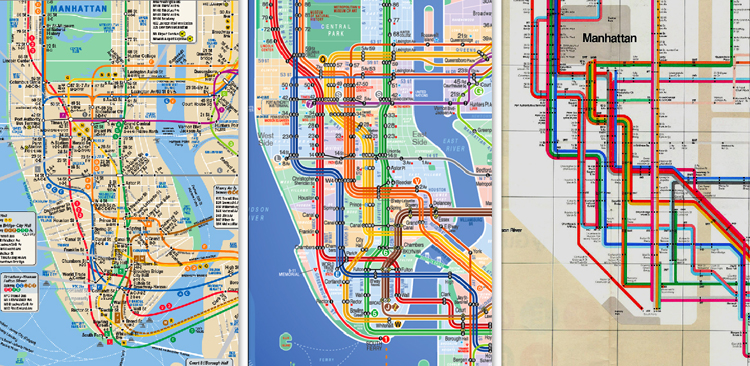 new york city subway map. New York#39;s Iconic Subway Map