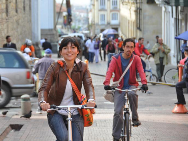 Bogota Cyclist
