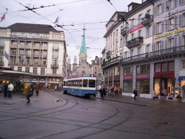 Walkability in Zurich, Switzerland