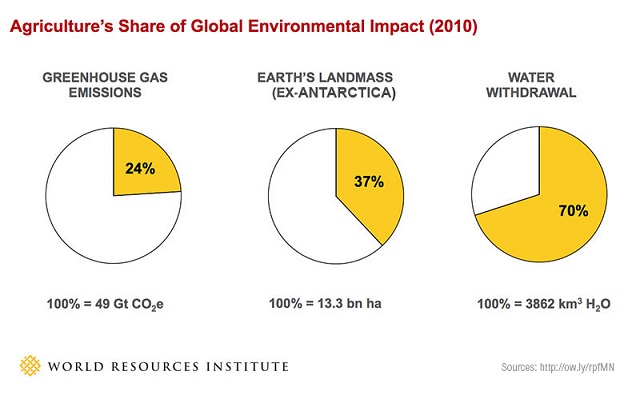 Agriculture's environmental impact