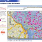D.C. Wireless Hotspot Map