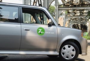 Zipcar, recently acquired by Avis, offers "wheels when you want them." Photo courtesy of Zipcar.