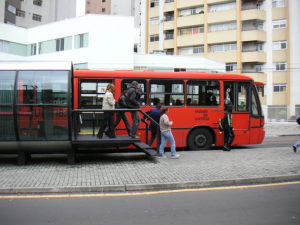 Curitiba BRT. Photo by Thomas Locke Hobbs.
