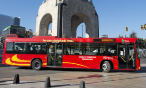 Metrobus BRT helped Mexico City to win the 2013 STA. Photo by ITDP.