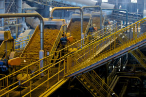An ethanol production plant in Brazil. Photo by . Shell.
