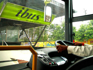 Celebrating 100 days on iBus in Indore.