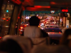 Traffic in Beijing, China. Photo by Malingering/Flickr.