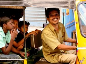 Auto-rickshaw in Chennai, Tamil Nadu, India. Photo by Kamakshi Sachidanandam/Flickr.