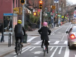 New York City complete street. Photo by Kyle Gradinger/Flickr.