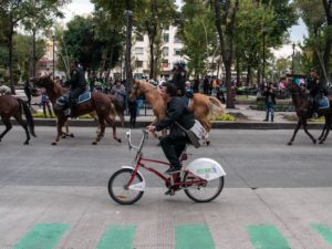 Mexico City's Ecobici bike-share system is one of the best in the world due to its high usage and integration into the city's transport system. Photo by Eneas de Troya/Flickr.