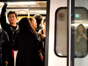 Hong Kong's mass rapid transit (MRT) system boasts a high quality of service, an important factor in making sustainable transport the way to go for urban residents. Photo by Lileepod/Flickr.