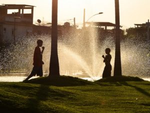 Parque Madureira in Rio de Janeiro, Brazil, provides a place for residents to engage in physical activity and connect with the local community. Photo by Higor de Padua/Flickr.