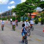 Urban design has a large impact on lifestyle, with bike lanes and pedestrian pathways promoting healthy behaviors for city residents across Brazil. Photo by Raul/Flickr.