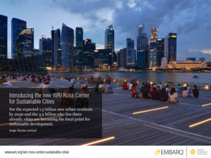Introducing the WRI Ross Center for Sustainable Cities. Photo by Nicolas Lannuzel.