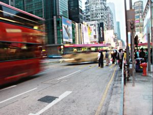 China's new urban plan seeks to build competitive, livable cities while combatting the rising phenomena of congestion, air pollution, and sprawl. Photo by Rob Chan/Flickr.