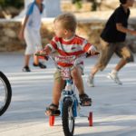 Combining environmental education with cycling helps children make sustainable mobility a life long decision. Photo by Nasos Efstathiadis/Flickr.