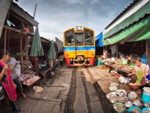 Caption: Cities can dramatically improve street vendors’ livelihoods by providing sufficient space and infrastructure for vending. Photo by Prasanth Chandran/Flickr.