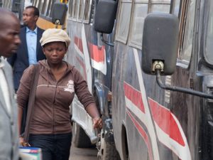 Traffic congestion presents a number of urgent problems in Nairobi, but smartphones and other technologies have the potential to greatly improve transport services and provide a range of benefits for city residents. Photo by Olli Pitkänen/Flickr.