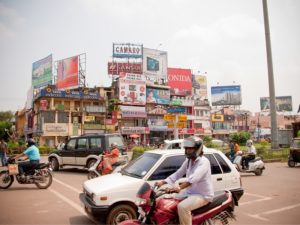 Streets of Bhubaneswar, India