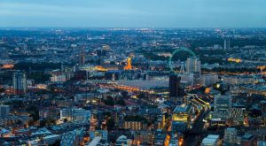 London from above. Photo by Michael Garnett/Flickr