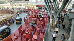 Physical Distancing on Mumbai’s Trains Is Nearly Impossible, and Station Design Is a Big Reason Why