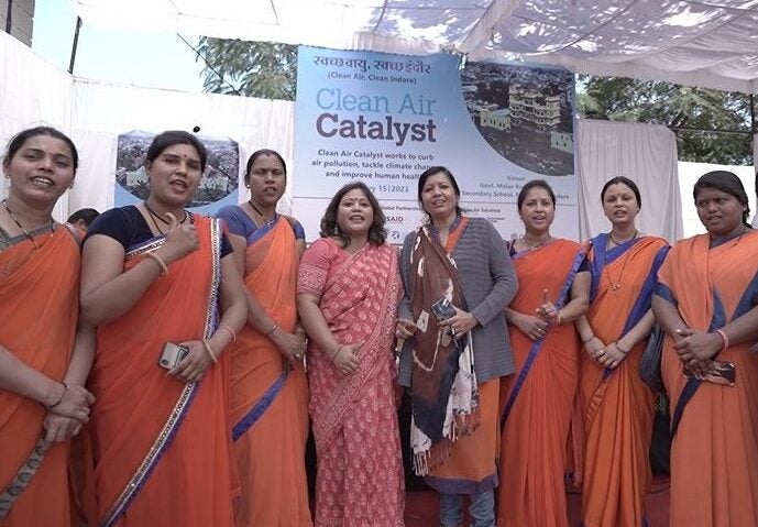 Putting Women at the Center of Clean Air Action - Vimarsana News
